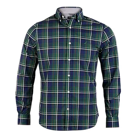 Nautica Men's Classic-Fit Burton-Down Shirt