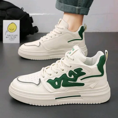 GALUIN New Fashion Men's Casual Shoes Men's Sports - White