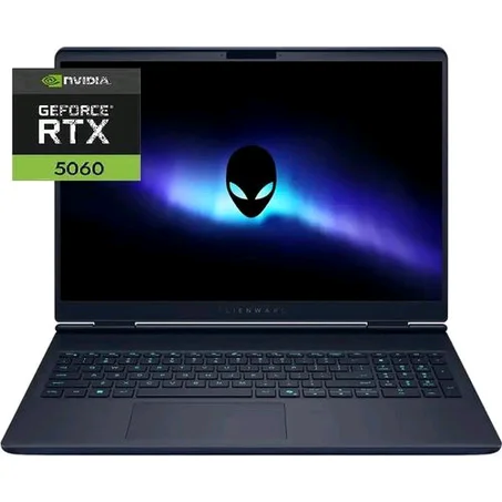 DELL Alienware 16 Aurora - 16.0" WQXGA (2560 x 1600) - 32GB RAM / 1TB SSD - Nvidia GeForce RTX 5060 (8GB) - Intel Core 7 240H - Windows 11 - Blue.