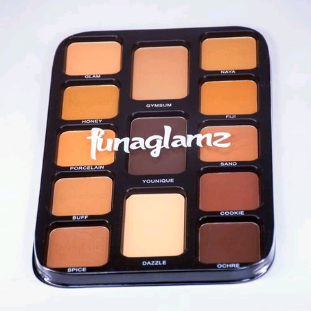 13-in-1 Funaglamz Quality Professional Makeup Matte Powder Palette
