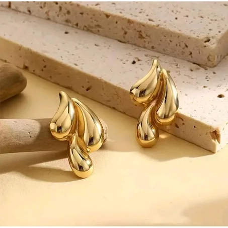 Non-returnable Quality Stainless Steel Women Ladies Earrings