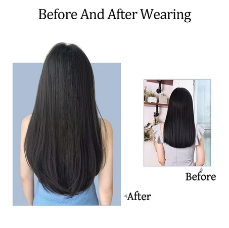 Straight Hair Extensions - الحل الأمثل للشعر  القصير و الخفيف