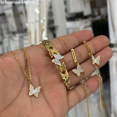 سنسلة + براسلي + حلقات