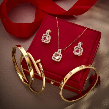 3 براسليات + سنسلة + حلقات