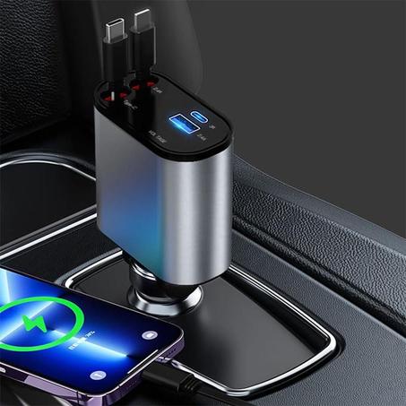 شاحن سيارة 4 في 1 USB