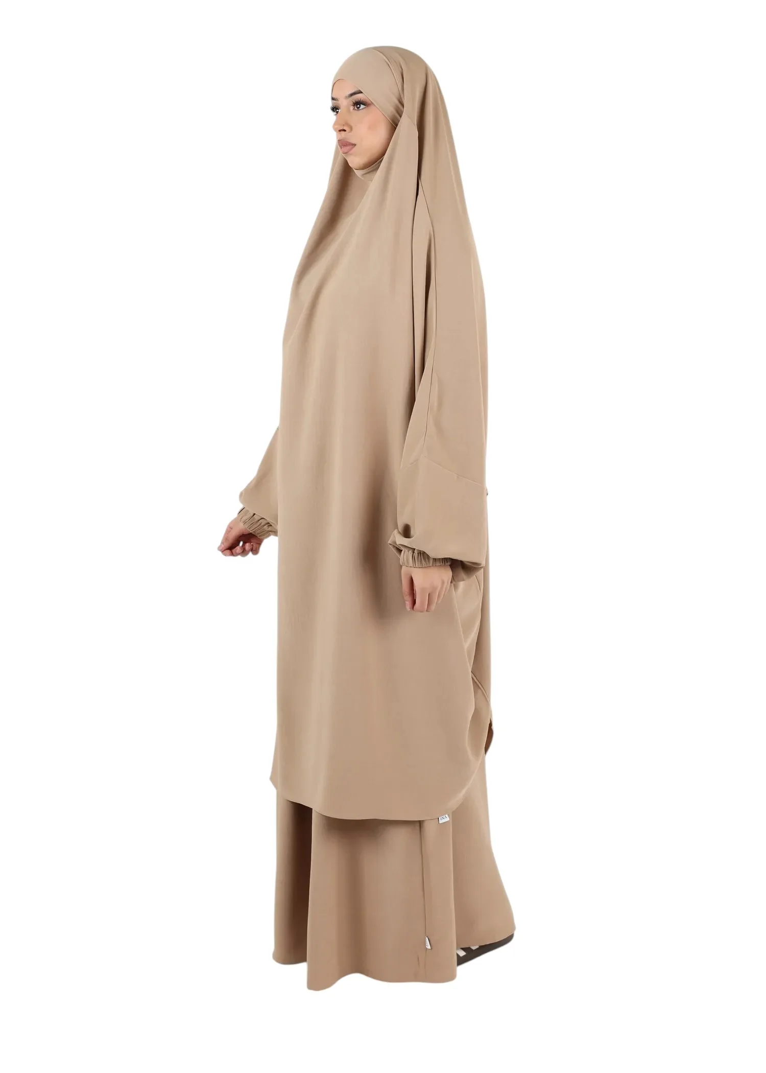 Jilbab Skirt Luxury Crepe – Cappuccino