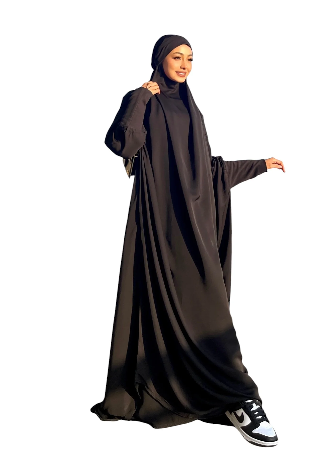 Jilbab Black - Prayer Outfit