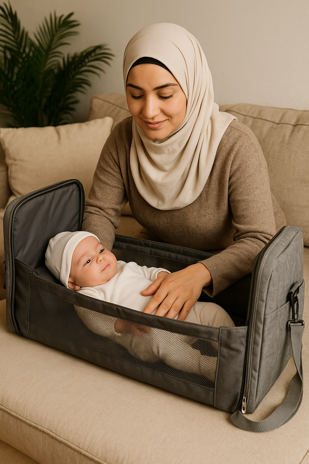 🎒 حقيبة حفاضات متعددة الوظائف 3 في 1 للآباء العصريين