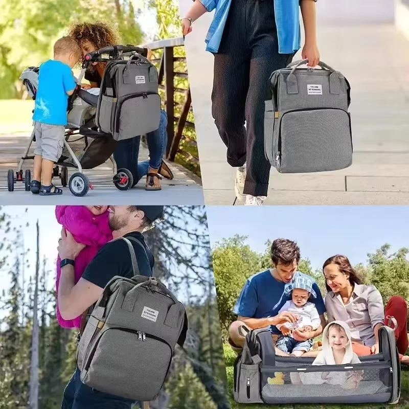 🎒 حقيبة حفاضات متعددة الوظائف 3 في 1 للآباء العصريين