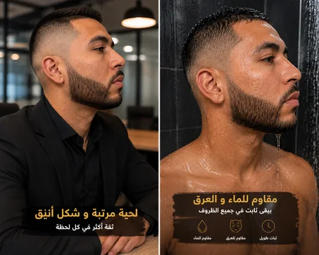 قلم تعبئة فراغات اللحية للرجال