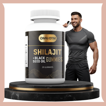 علكات الشيلاجيت بالحبة السودة