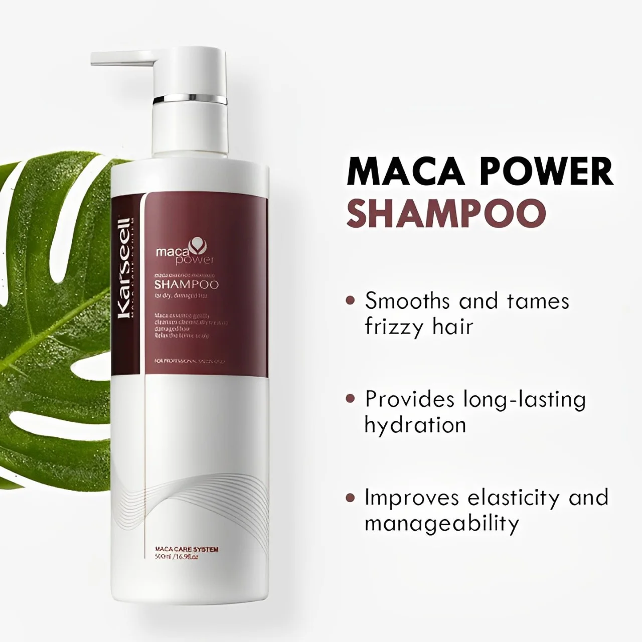 مجموعة شامبو وبلسم Karseell | ترطيب عميق بزيت الأرغان والجوجوبا