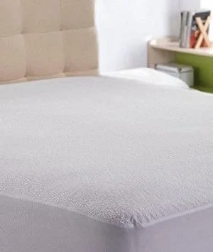 كفر مرتبة واقي عازل للسوائل (120×200 سم) | قطن ناعم بأستيك كامل