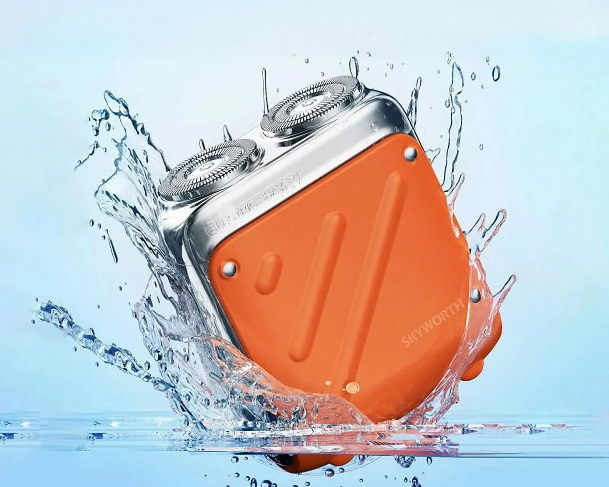 ماكينة حلاقة SKW 2×1 المحمولة | مقاومة للماء وضمان عامين (Skyworth)