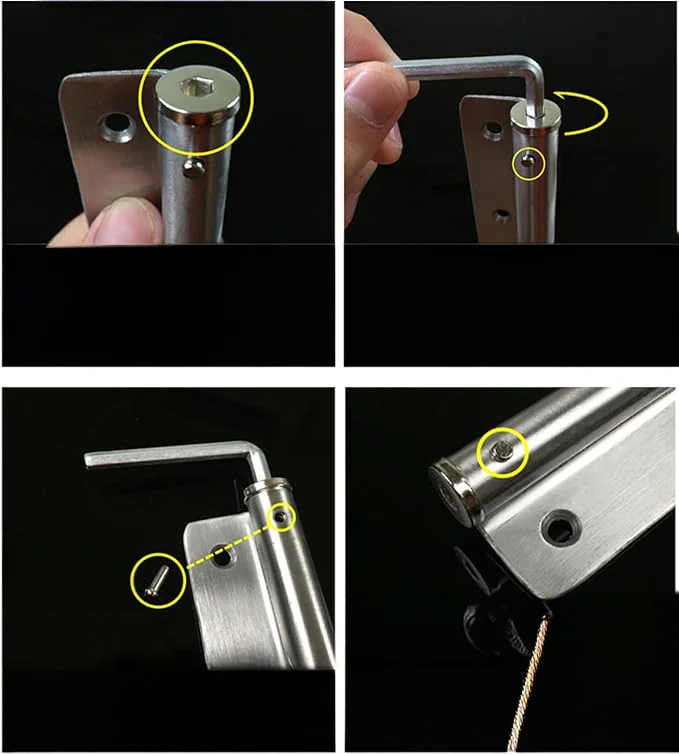 عرض القطعتين | مفصلة الباب الأوتوماتيك الذكية - الحل النهائي لرزع الأبواب