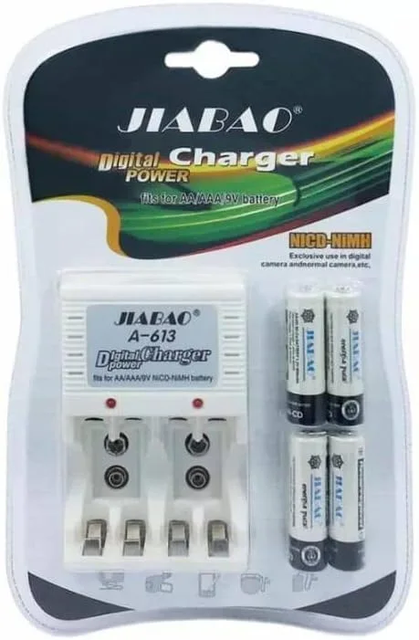 عرض التوفير الذكي: شاحن بطاريات + مجموعة بطاريات قابلة للشحن | وداعاً لشراء الحجارة