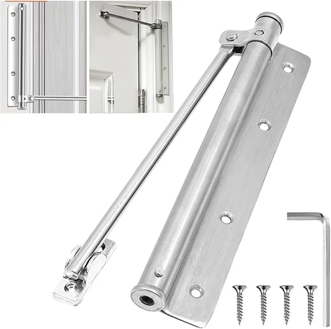 عرض القطعتين | مفصلة الباب الأوتوماتيك الذكية - الحل النهائي لرزع الأبواب