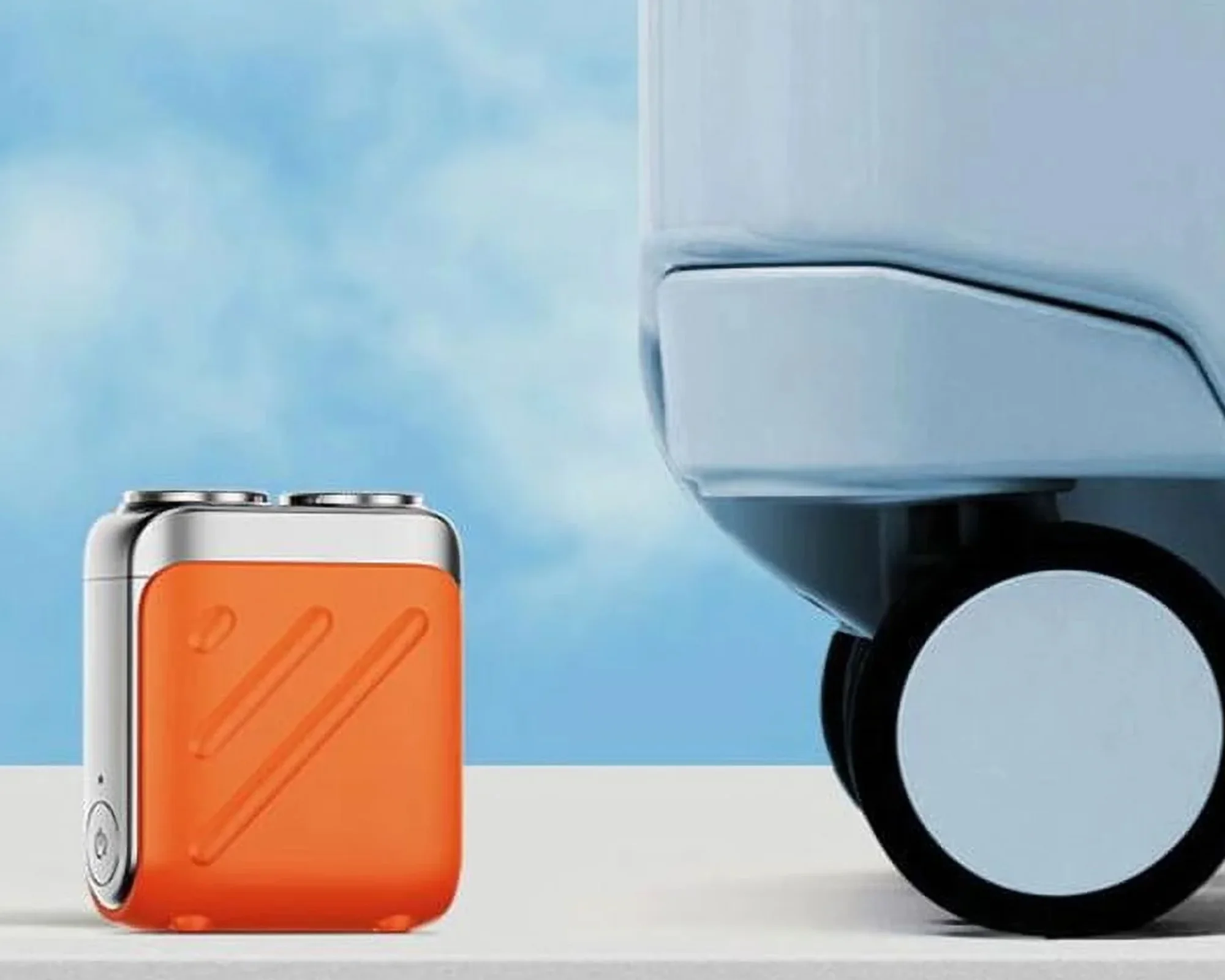 ماكينة حلاقة SKW 2×1 المحمولة | مقاومة للماء وضمان عامين (Skyworth)