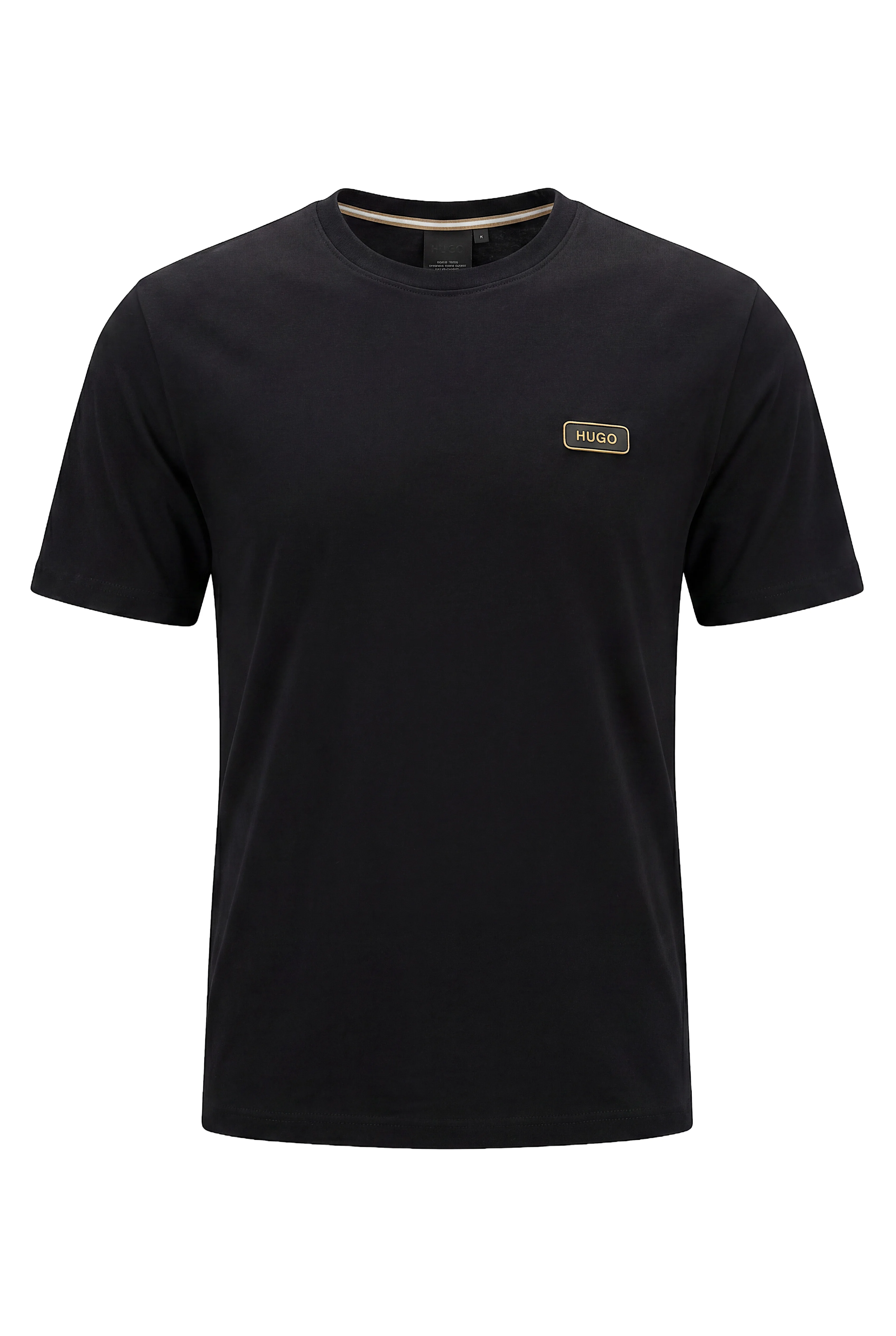 Pack de 3 T-shirts De Luxe en pur coton (Blanc+Noir+Vert Royale)