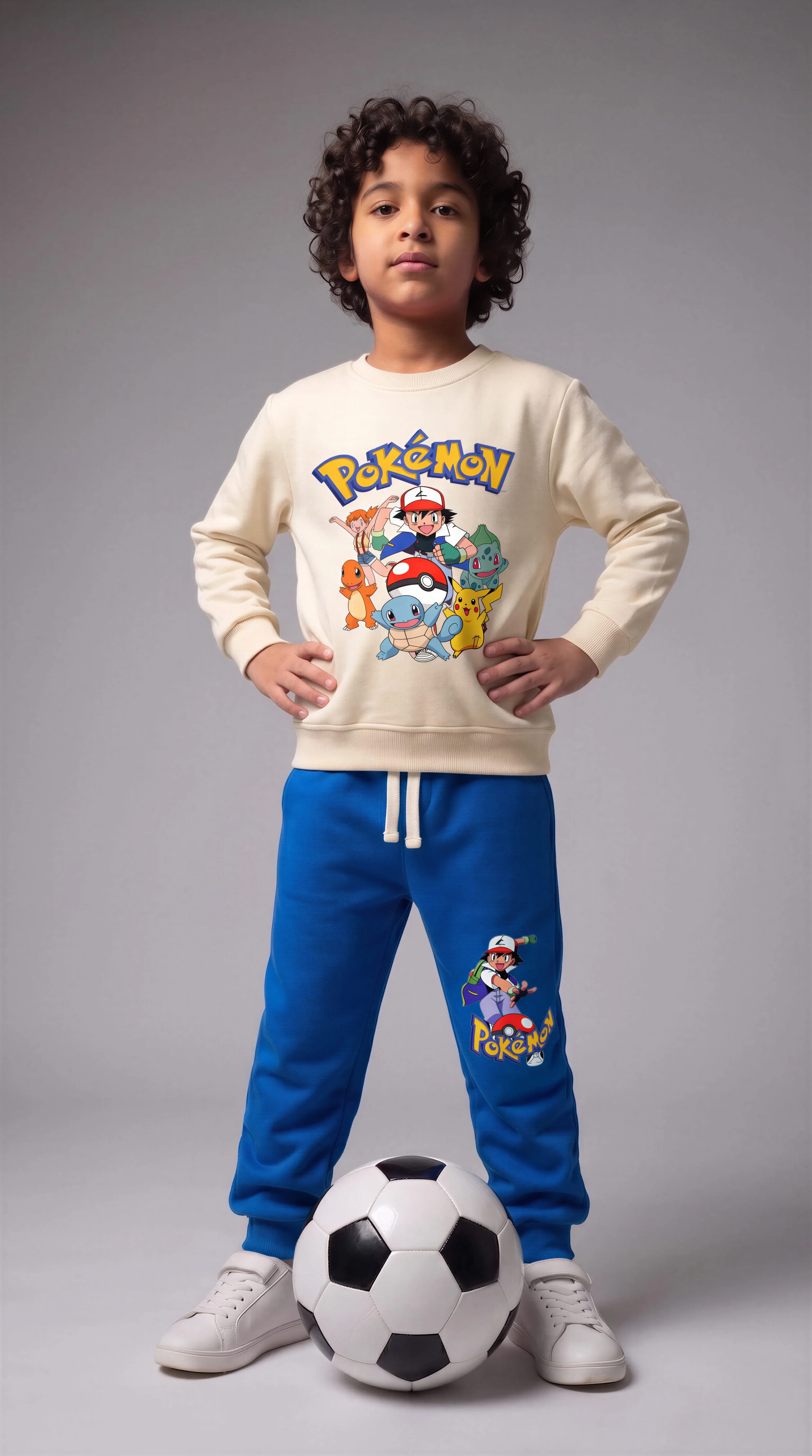 Ensemble 3D Flying Boy en Premuim Montonet Turc