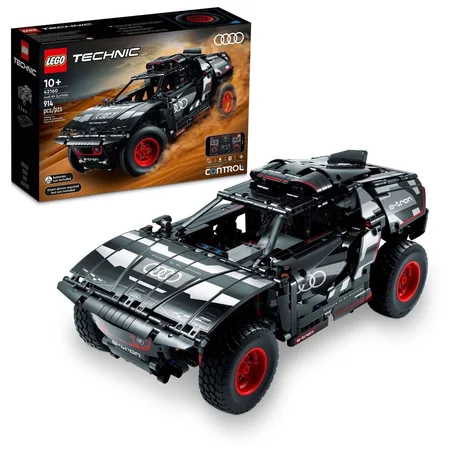 LEGO - 1/12 - AUDI - LEGO TECHNIC - RS Q E.TRON RALLY DAKAR 2022 - 914 PEZZI - 914 PCS - GREY BLACK