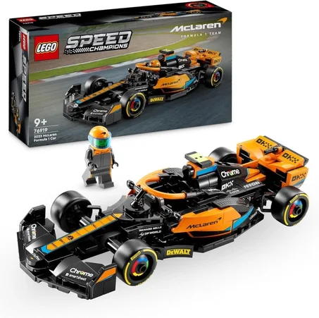 LEGO - 1/25 - McLAREN - LEGO SPEED CHAMPION - F1 MCL60 TEAM McLAREN SEASON 2023 LANDO NORRIS - OSCAR PIASTRI - 245 PIECES - ORANGE BLACK