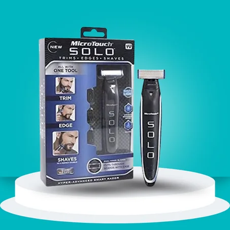 ماكينــة حلاقــة Solo الحــلاقـــة الذكيـــة بــلا تعــب ولا إحـــراج