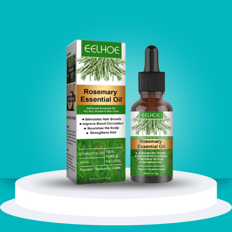 زيت إكليل الجبل العطري  الطبيعي لنمو الشعر وعــلاج تســاقط