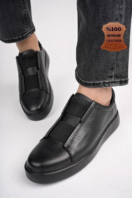 حذاء رجالي مصنوع من 100٪ جلد طبيعي عالي الجودة،