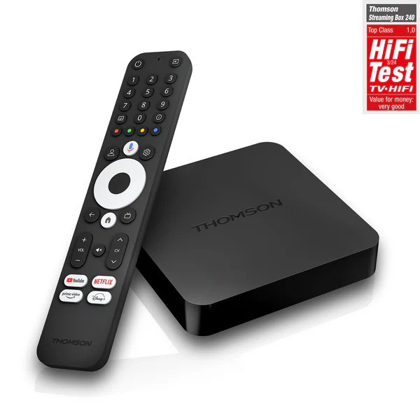 Thomson Google TV Streaming Box 240 (4K) 32GB