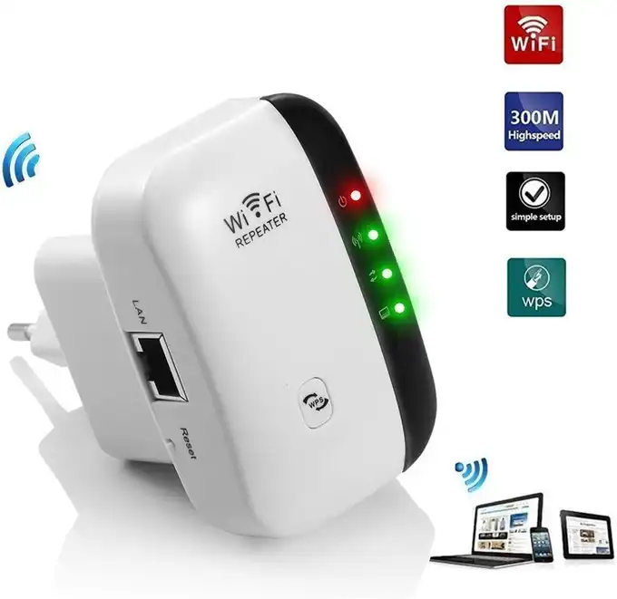 ✨✨ Le Répéteur WiFi renforce votre signal pour une couverture plus large qui peut aller jusqu'à 280 mètres