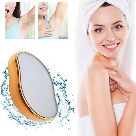 الممحاة الكرستالية  لإزالة الشعر
