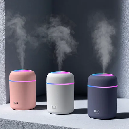 معطر و موزع هواء ومرطب للجو لاسلكي نحيف لسطح المكتب والسيارة