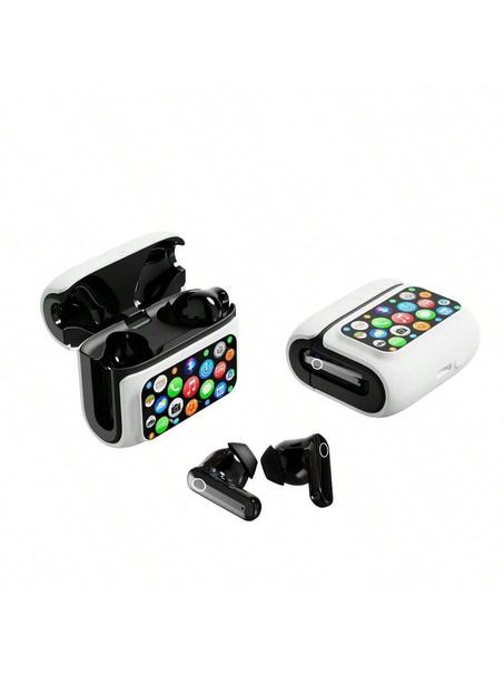 سماعات ذكية + شاشة لمس