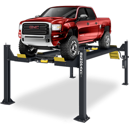 HDSO14P (5175152) " Height, " Width, " Length 14,000-lb. Capacity / Four-Post Lift / Open-Front