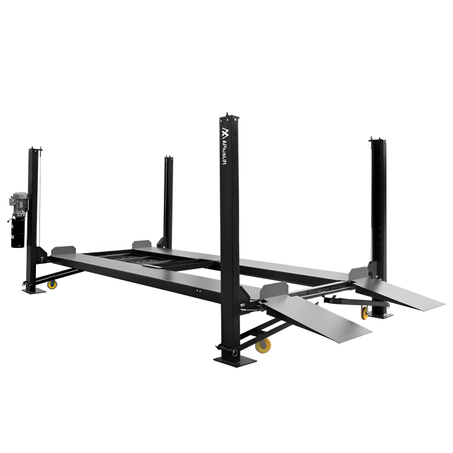 APlusLift 9,000LB 4-Post Portable Parking Storage Service Car Lift - HW-4P9S
