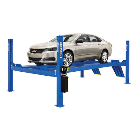 FORWARD LIFT CR14 14,000 LB. ALI CERTIFIED FOUR-POST LIFT – 182.5” MAX WHEELBASE