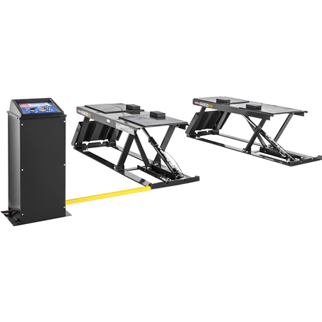 Bendpak P-9000ltf 9,000-Lb. Capacity Ali Certified / Low-Rise Lift / Open-Center / Pit-Style / Flush Mount Ali Certified