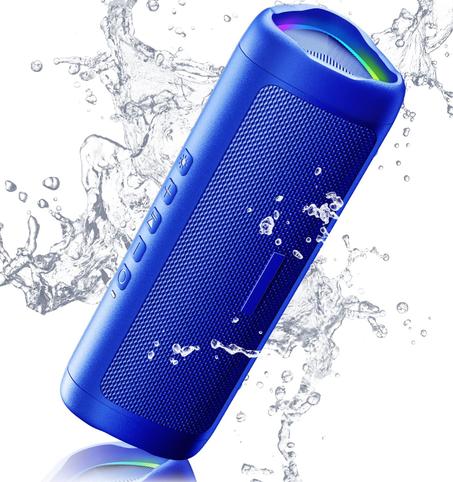 BolaButty Altavoces inalámbricos portátiles Bluetooth con sonido HD, IPX5 a prueba de agua, hasta 20 horas de reproducción, emparejamiento TWS, BT5.3, para