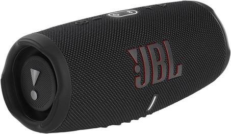 JBL CHARGE 5 - Altavoz Bluetooth portátil resistente al agua (IP67) con batería externa, salida de carga USB, 20 horas de reproducción, JBL Partyboost (negro)