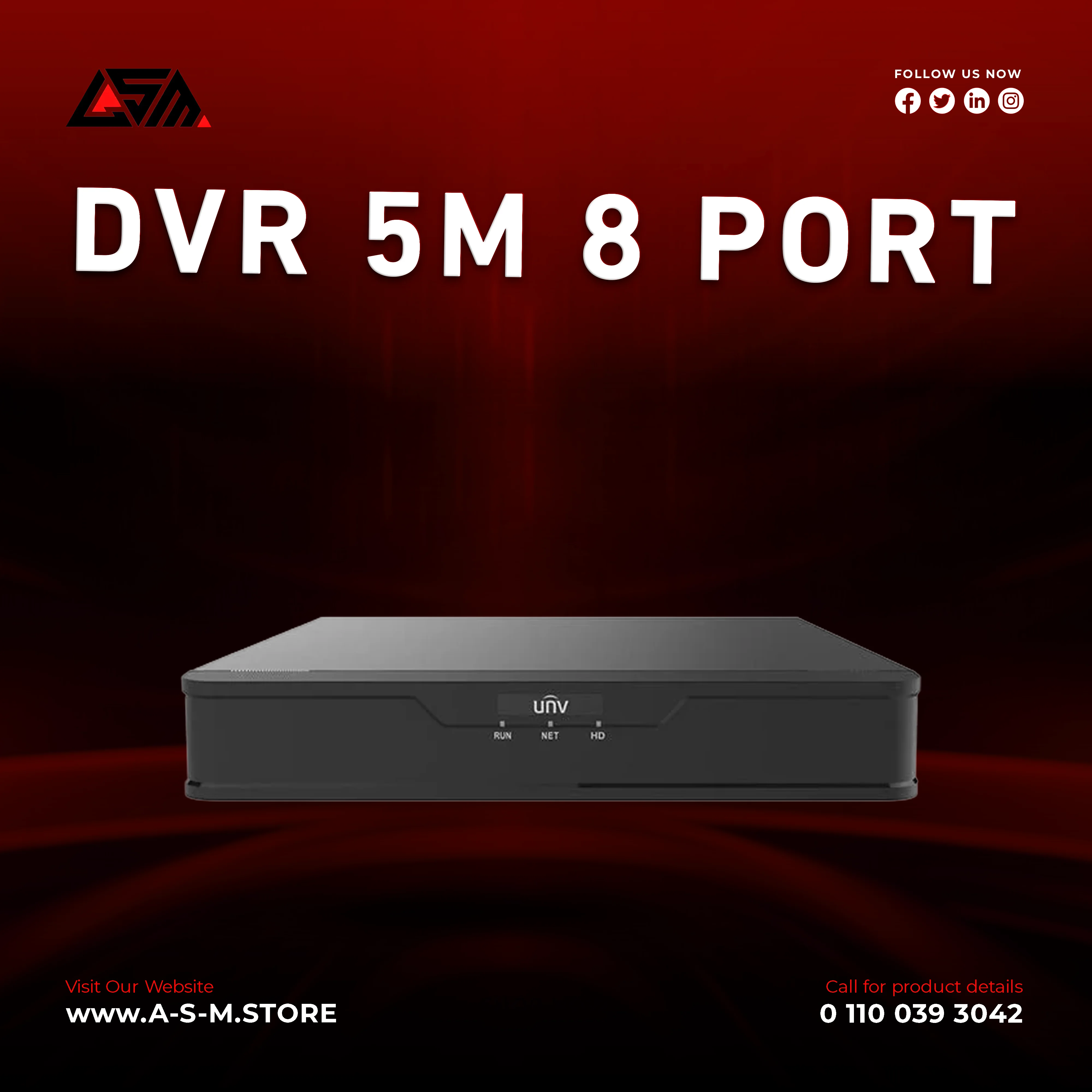 DVR 5M 8 PORT