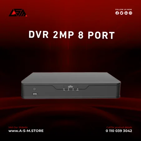 DVR 2MP 8 PORT