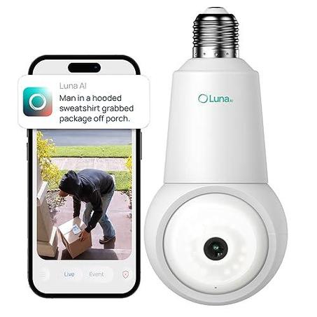Security Camera with LED Lights