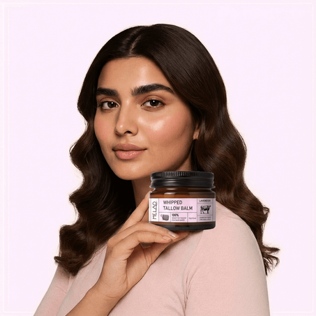 كريم MELAO من شحم البقر والعسل يحوّل الجفاف لبشرة زجاجية