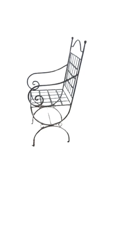 chaise fer forgé R 004