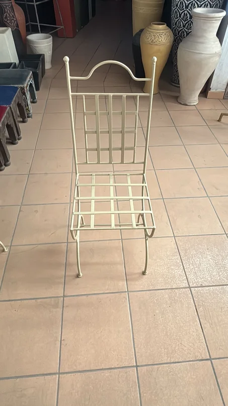 chaise fer forgé R 003