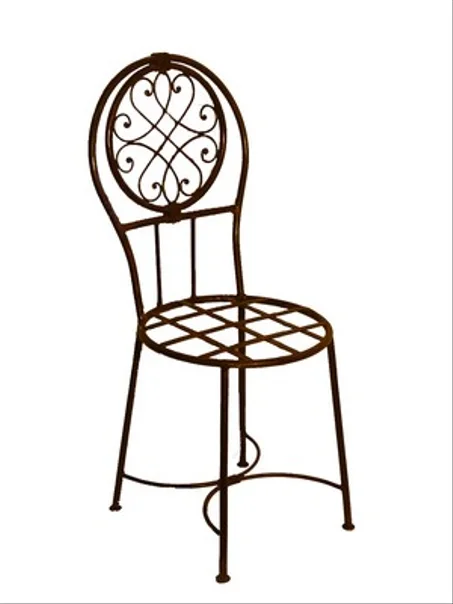 chaise fer forgé R 005