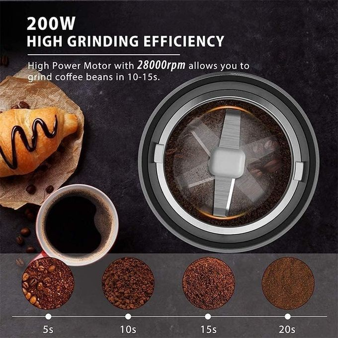 Prima Moulin à café en Inox - 150w Marque: Prima | Produits similaires par Prima