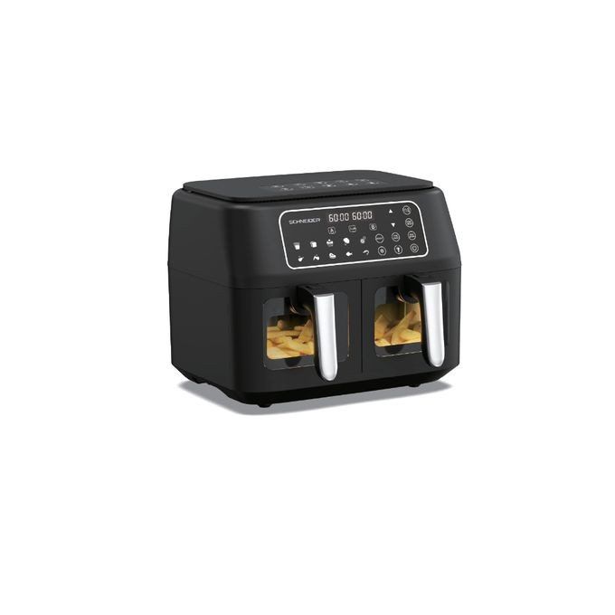 Schneider AIR FRYER DUAL 4L+4L NOIR