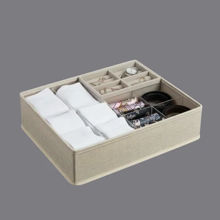 علب تنظيم خزانة الملابس